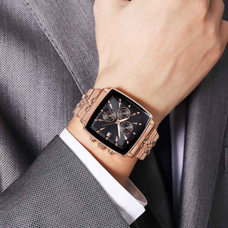 ⌚Multifunkční vodotěsné quartzové hodinky pro muže