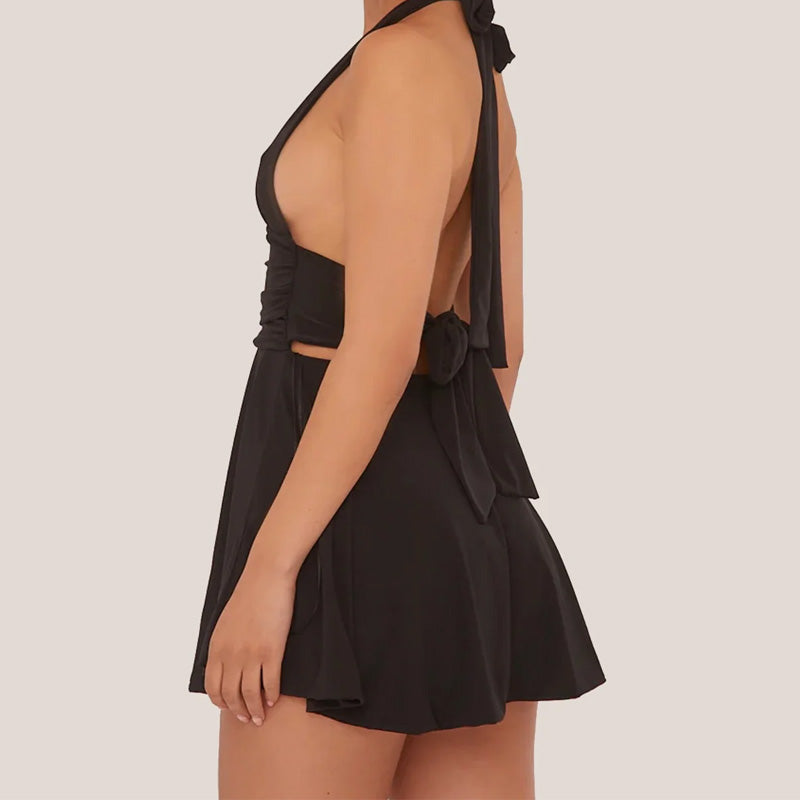 Dámské šaty s výstřihem do V