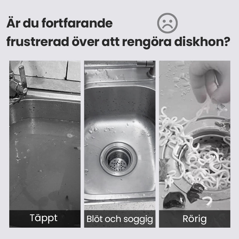 Praktický odpadkový koš do kuchyňského dřezu