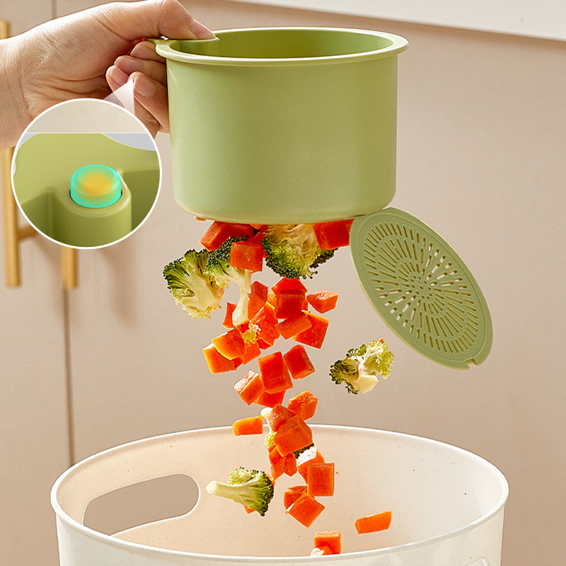 Praktický odpadkový koš do kuchyňského dřezu