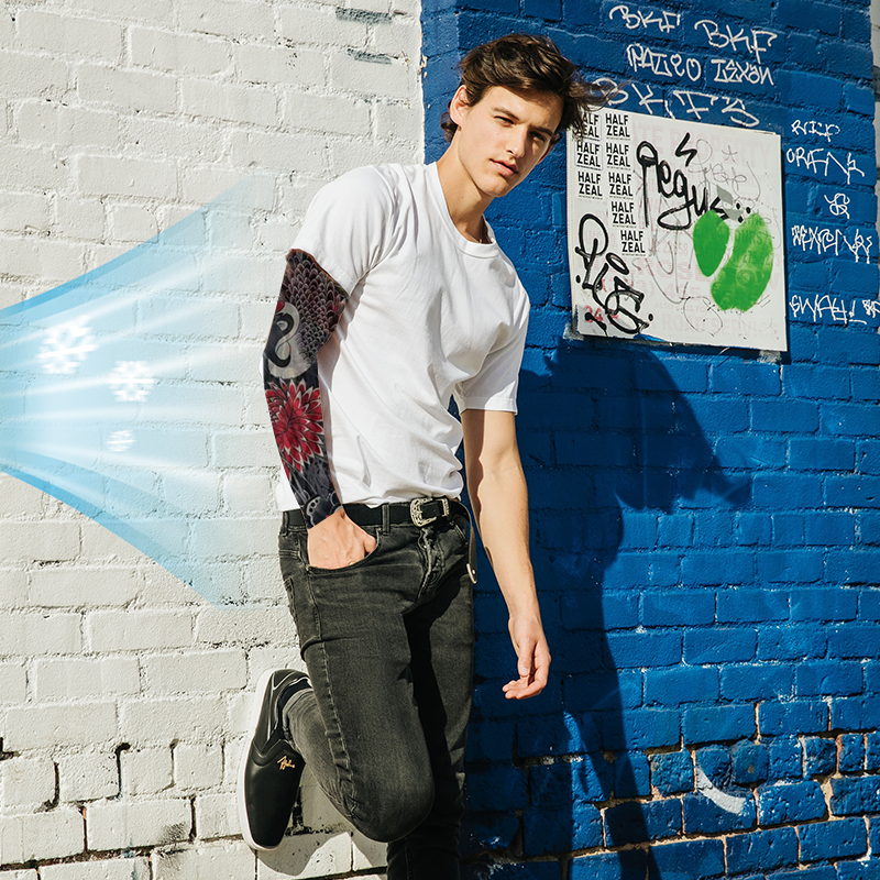 🔥Nový trend ❤️‍🔥 Ultratenké rukávy s tetovacím vzorem