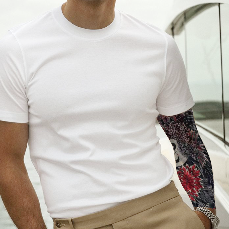 🔥Nový trend ❤️‍🔥 Ultratenké rukávy s tetovacím vzorem