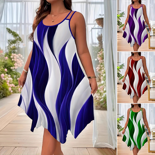 Módní dámské midi šaty