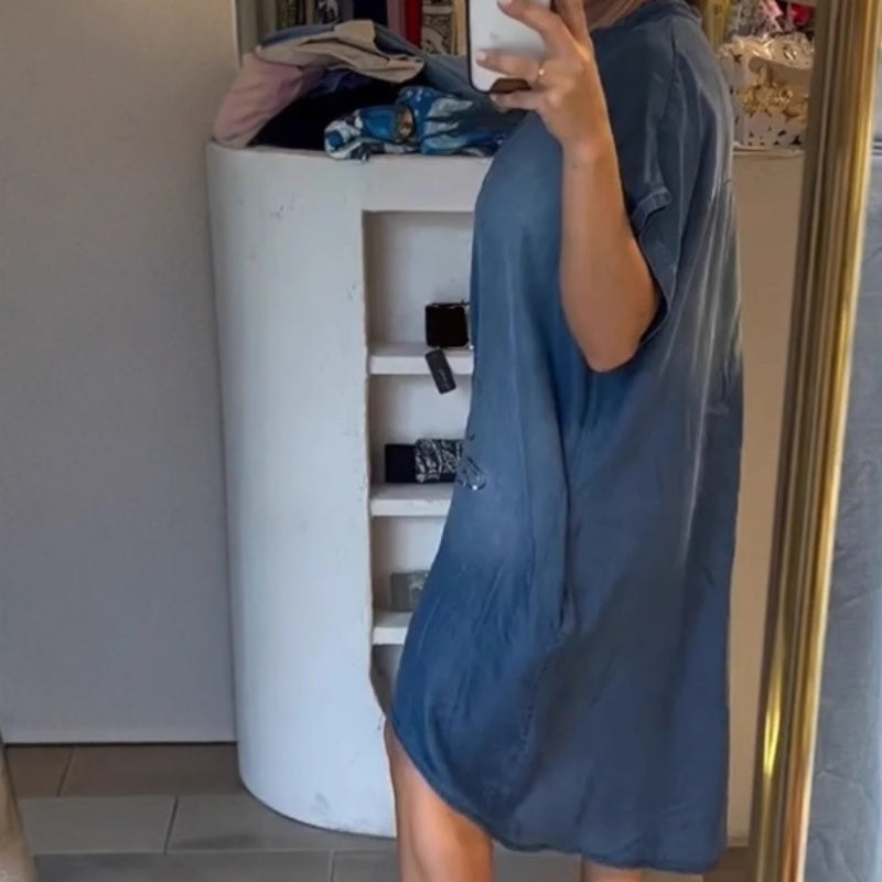 💖Lehké, ležérní šaty s výstřihem do V