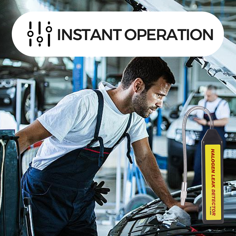 Multifunkční halogenový detektor úniků pro automobily