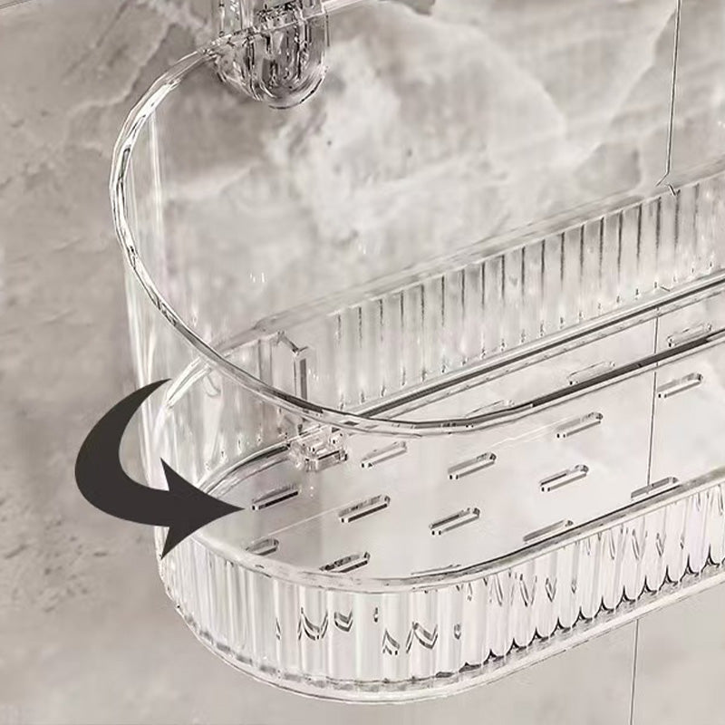 Revoluční nástěnný organizér s přísavkami – Dokonalý pořádek v kuchyni a koupelně! 🏠✨