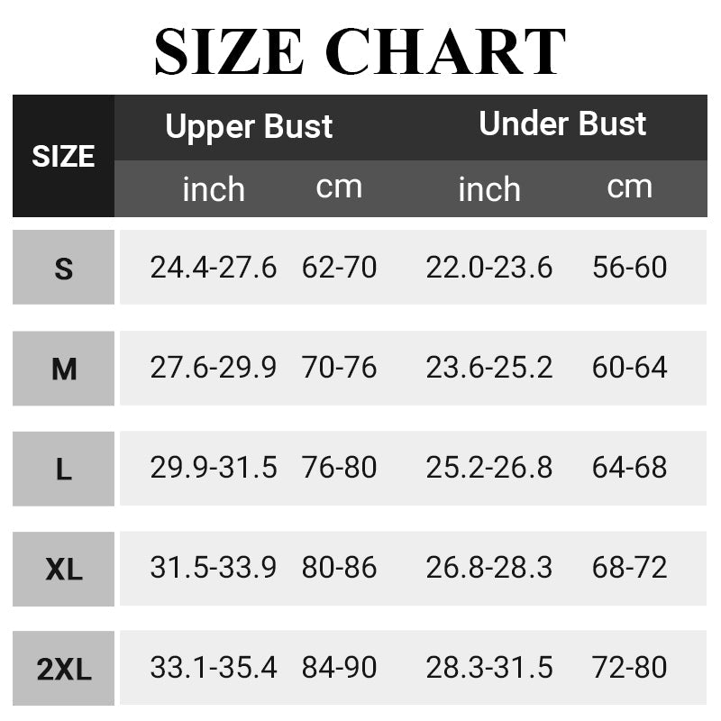 ✨Protiskluzová podprsenka bez ramínek pro ženy