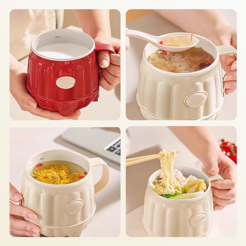 Multifunkční elektrický ohřívaný hrnek na mléko