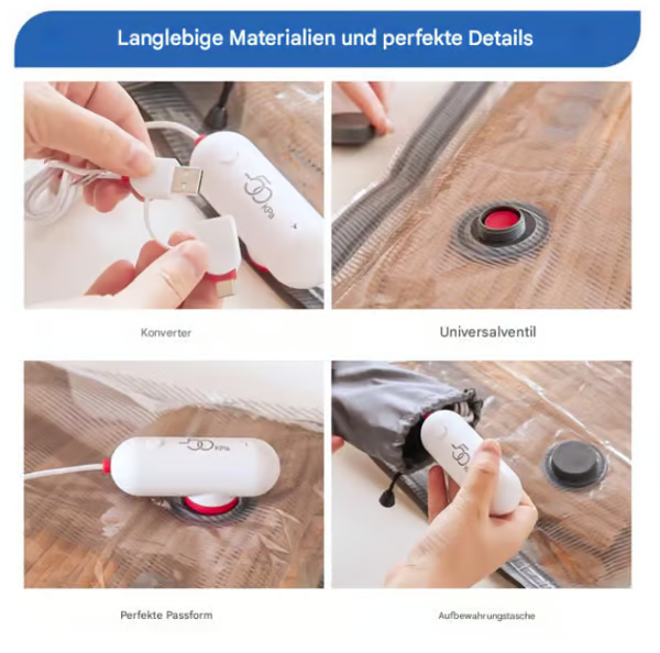 🔥 Elektrický vakuový kompresní vak s USB