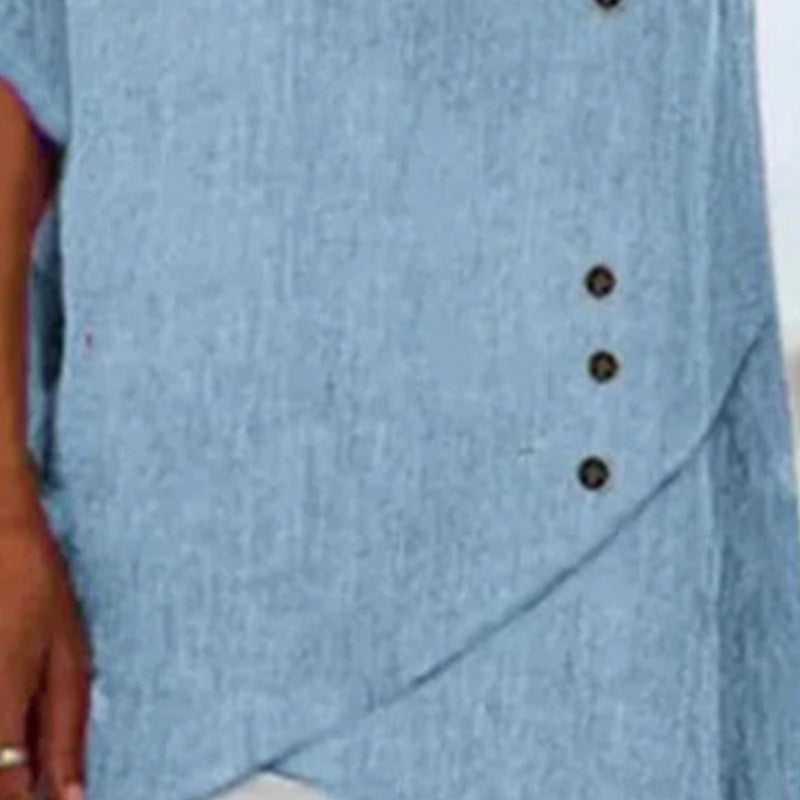 ✨Nový dámský romantický elegantní volný top s výstřihem do V