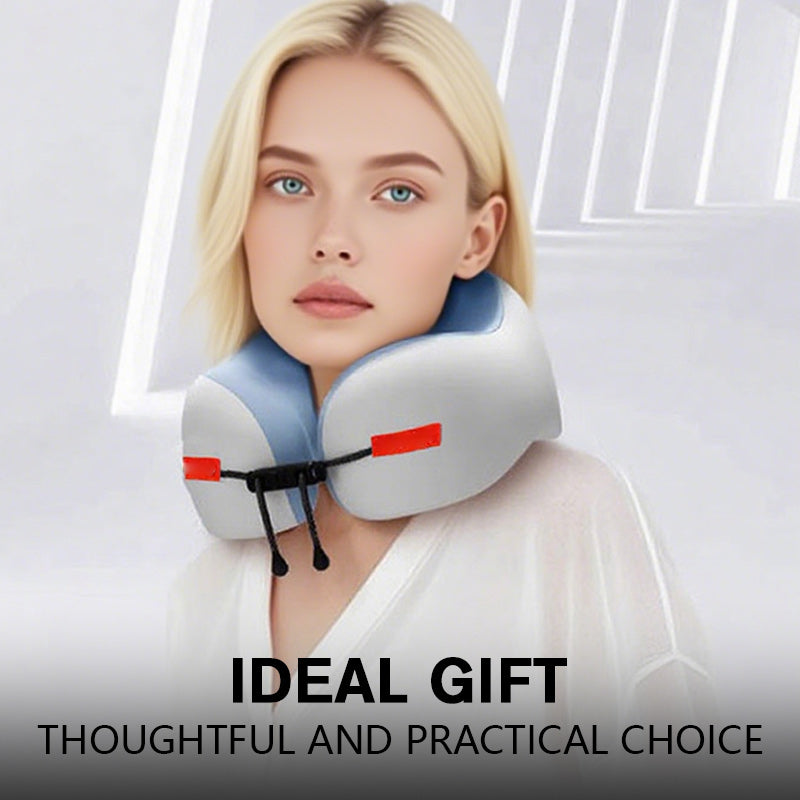 😴 Polštář na krk z paměťové pěny ve tvaru U