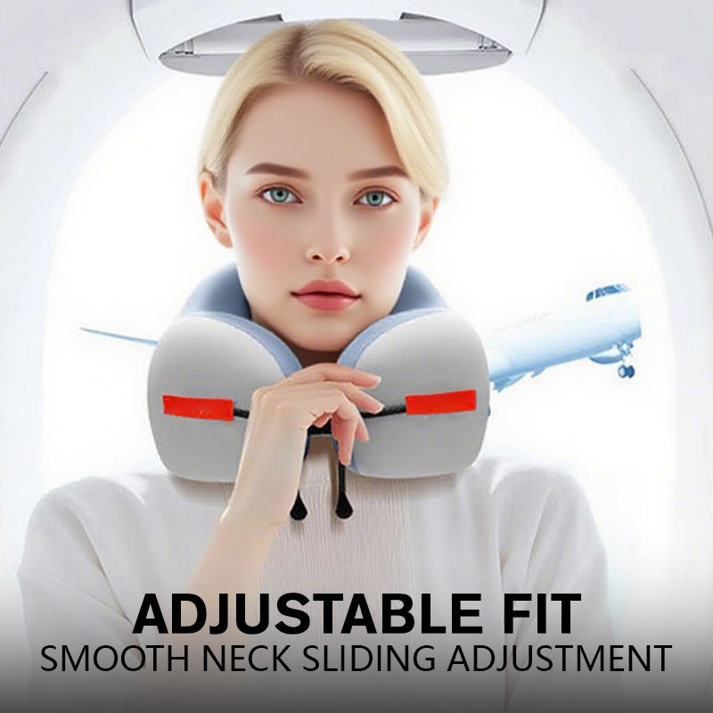 😴 Polštář na krk z paměťové pěny ve tvaru U