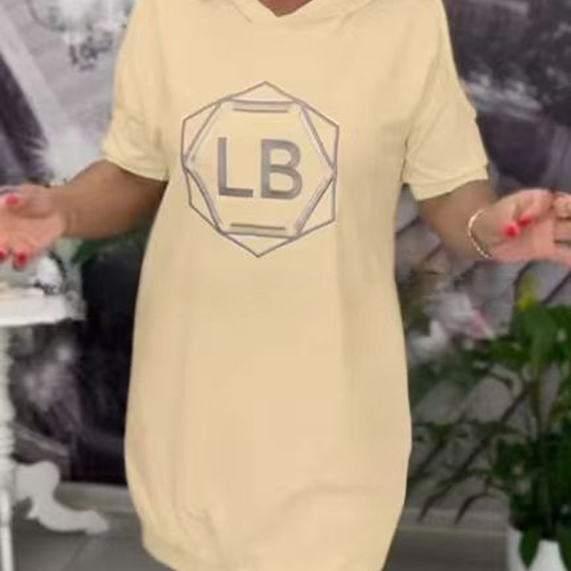 Oversized mikina s potiskem písmen