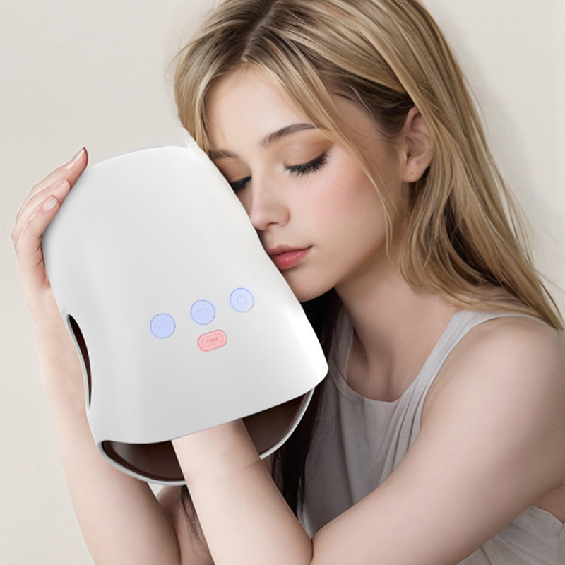 🔥 Řekněte sbohem bolesti rukou 🔥 Bezdrátový masážní přístroj na ruce se 3 rychlostmi, teplem a kompresí