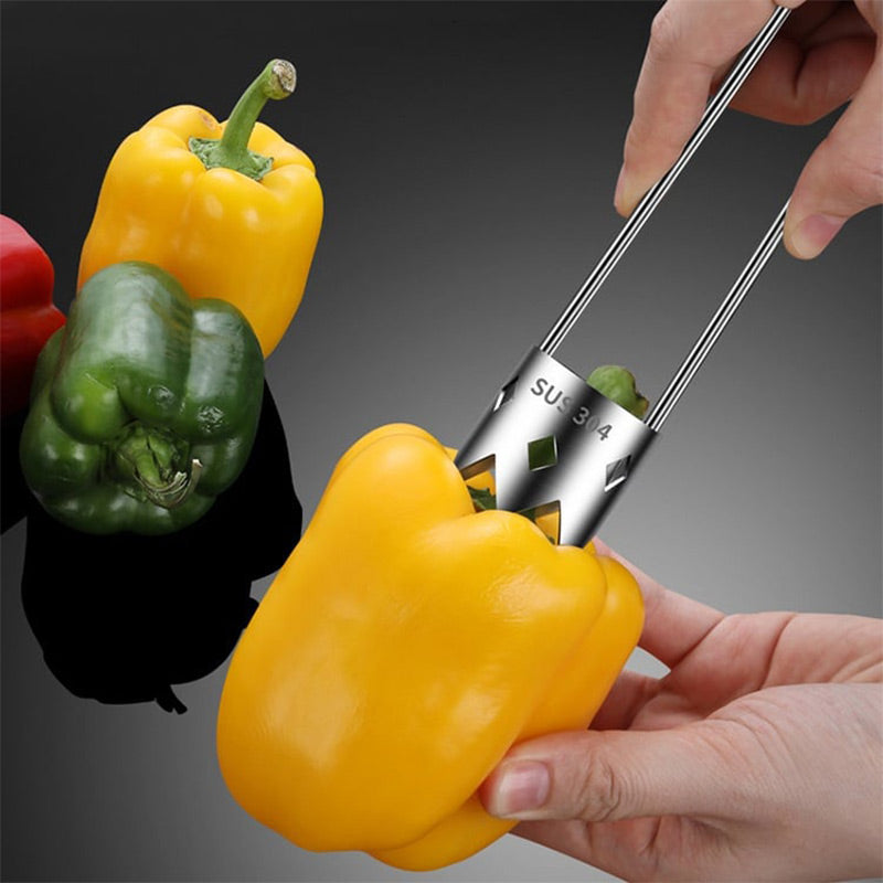 【✨Kupte jeden, druhý dostanete zdarma】🍅Univerzální odstraňovač jader z nerezové oceli