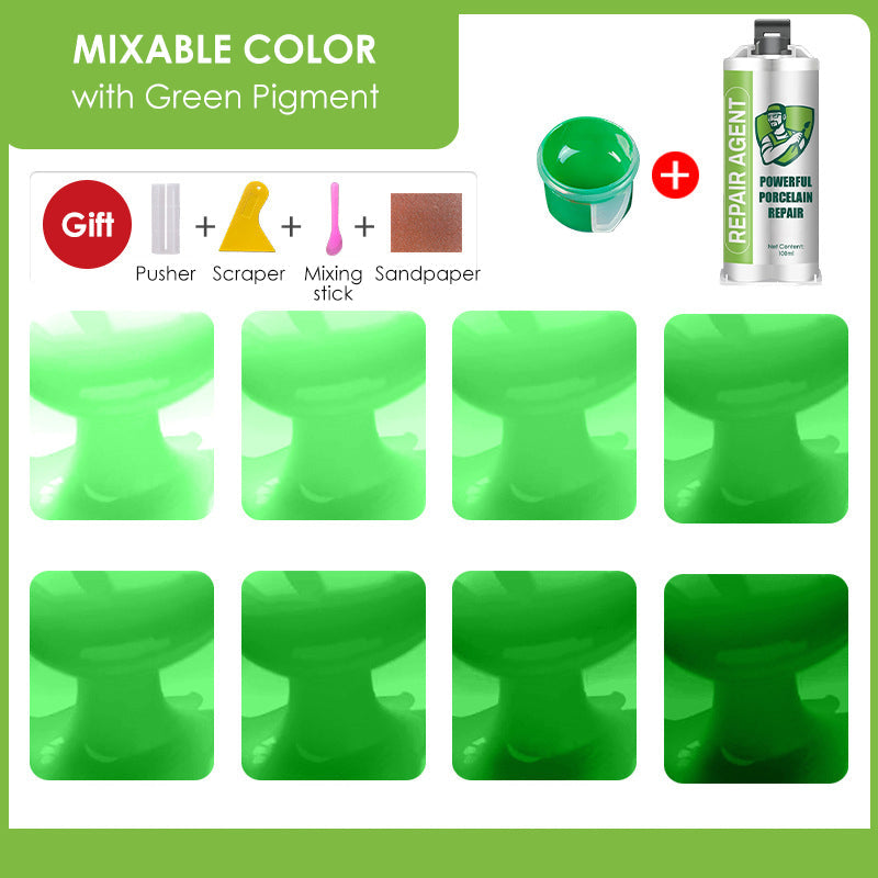 Výkonná sada na opravu porcelánu - dvojitá tuba