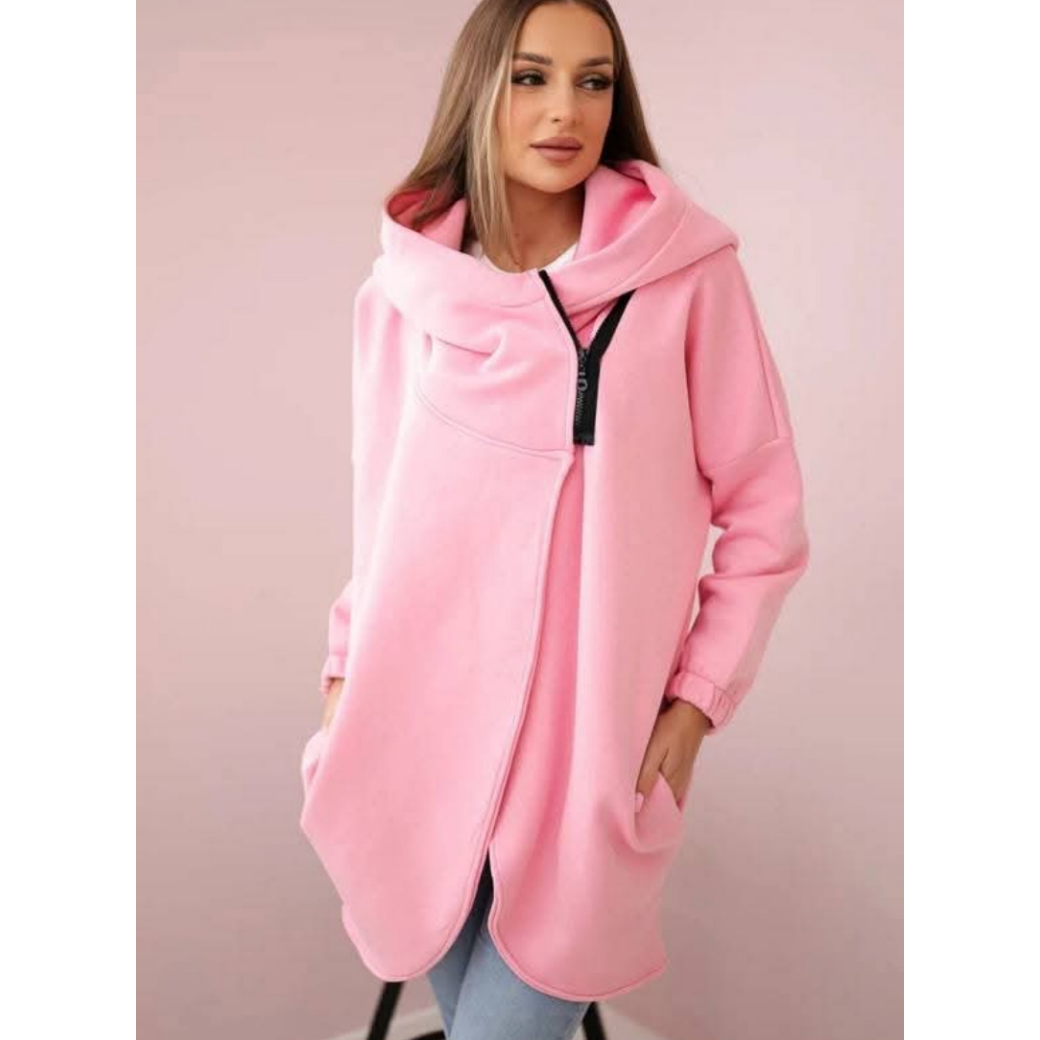 😍 (S-4XL) 🌼 Dámská silná oversized mikina s kapucí