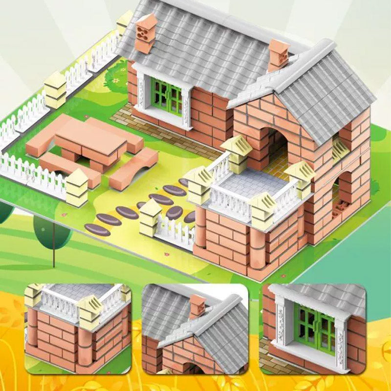 🏠Sestavitelná mini stavebnice