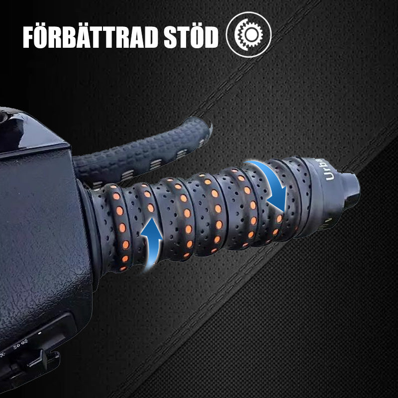 Protiskluzová měkká silikonová páska na řídítka motocyklu