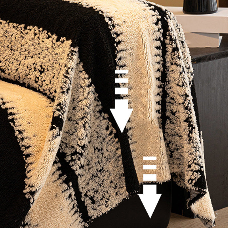 Měkký, protiskluzový plyšový potah na pohovku