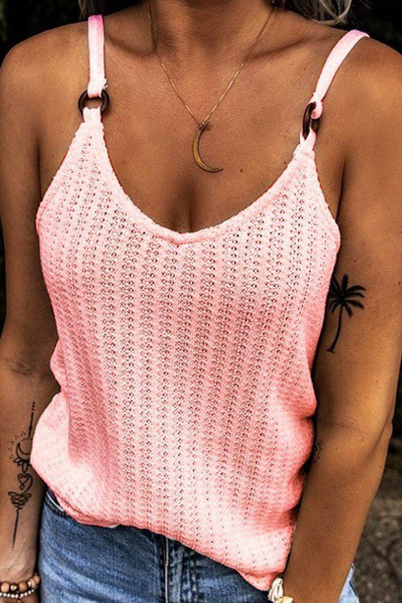 Dámský košilkový top ve vintage výstřihu do V