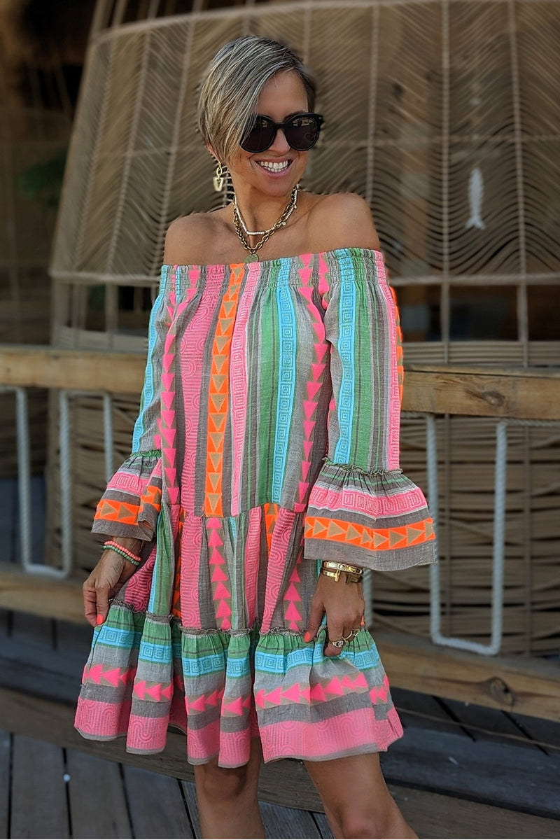 Dámské sexy šaty s rukávem na jedno rameno