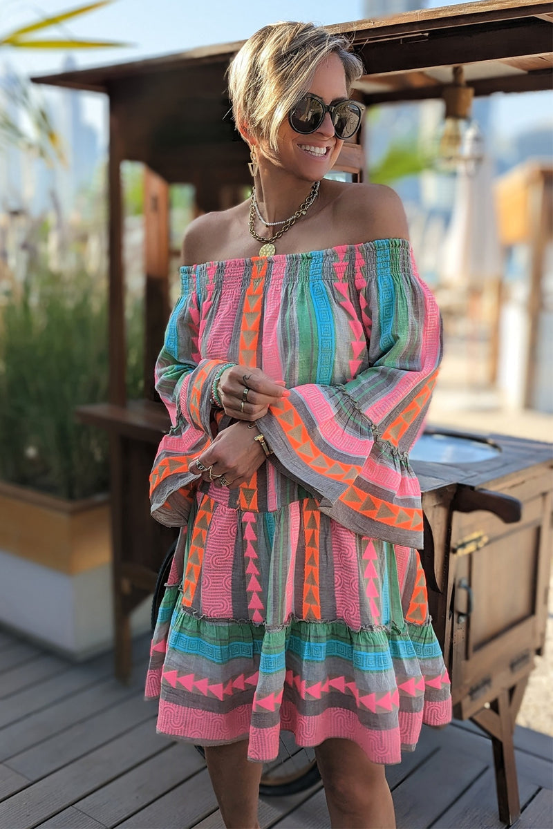 Dámské sexy šaty s rukávem na jedno rameno